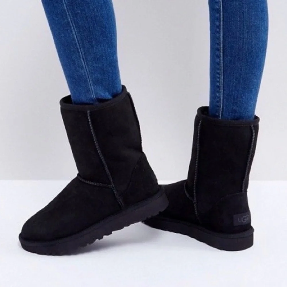 UGG Classic Short Boots in Black